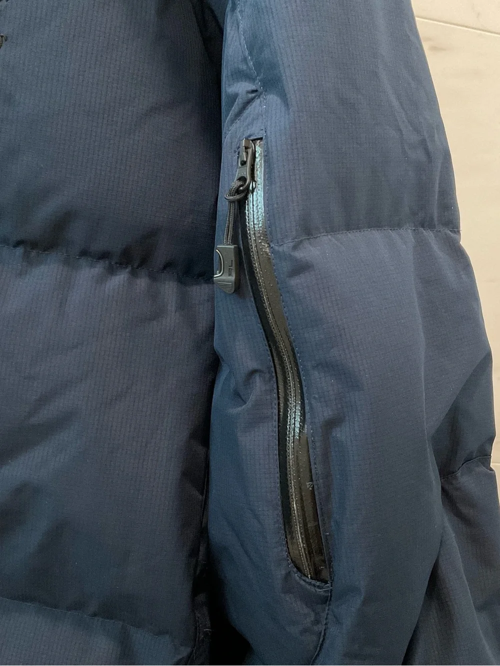POLO Ralph Lauren Big & Tall Navy HOODED DOWN FILLED Puffer Parka Jacket sz 3XLT